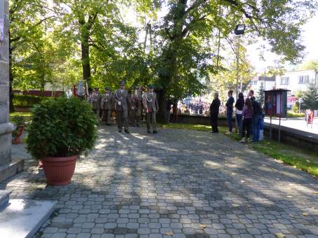 Obchody 100-lecia wybuchu I wojny wiatowej - naboestwo w kociele - egocina  - 28.09.2014