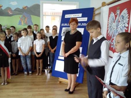Inauguracja roku szkolnego 2014/2015 w PSP w Bytomsku.
