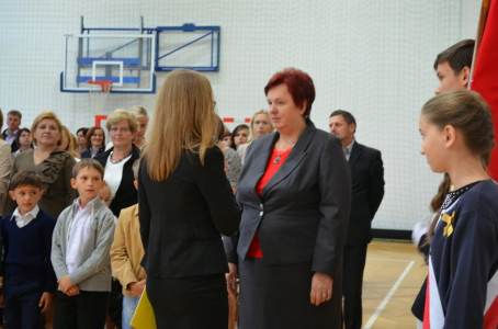 Inauguracja roku szkolnego 2014/2015 w ZS w Rozdzielu.