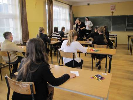 Egzamin szstoklasistw - PSP w egocinie - 01.04.2015 r.