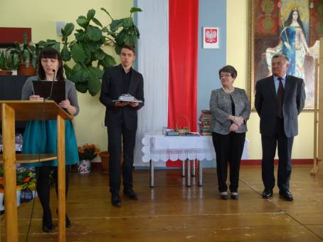 Uroczysto poegnania absolwentw LO w egocinie - 24.04.2015 r.