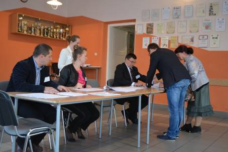 Wybory w Obwodowej Komisji Wyborczej nr 1 w kcie Grnej.