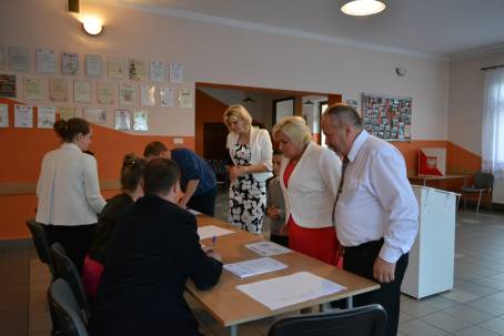 Wybory w Obwodowej Komisji Wyborczej nr 1 w kcie Grnej.