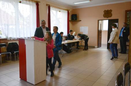 Wybory w Obwodowej Komisji Wyborczej nr 4 w Bytomsku.