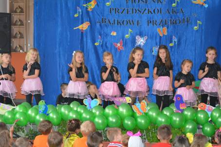 XIII. Gminny Festiwal Piosenki Przedszkolaka - kta Grna - 10.06.2015 r.