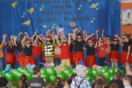 Dzieci z Oddziau Przedszkolnego w Bytomsku.