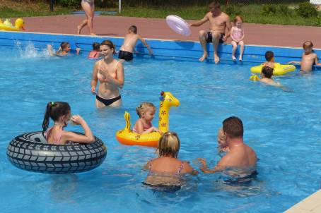 Na basenie w kcie Grnej - lato.2015 r.
