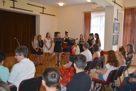 Uroczyste powitanie polonijnej modziey z Kazachstanu - 16.08.2015 r.