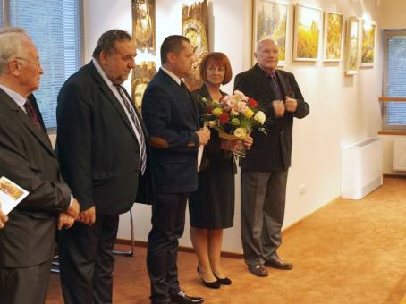Wernisa wystawy malarstwa Teresy Mrugacz w Pcimiu - 24.09.2015 r.