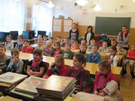 Przedszkolaki w bibliotece PSP w egocinie - 01.03.2016 r.