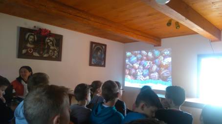 Uczniowie PSP w Bytomsku w Orodku Edukacji Regionalnej w Starym Wincizu.