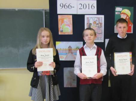 12.04.2016 - Konkurs historyczny w egocinie.