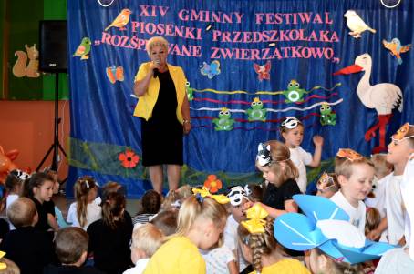 XIV Gminny Festiwal Piosenki Przedszkolaka - 08.06.2016 r.