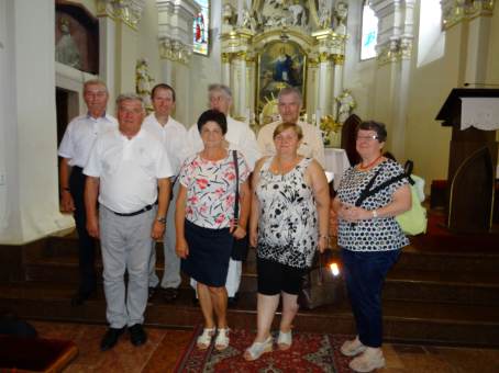 Delegacja z egociny z wizyt w Dunajskiej Stredzie - 25.28.08.2016 r.
