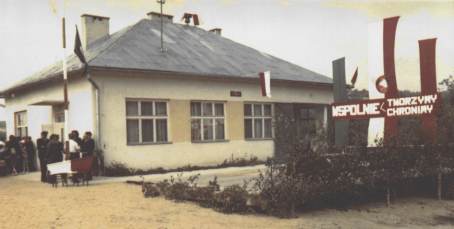 Remiza OSP w Bytomsku - 1977 r.
