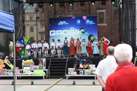 "Grosik" na "XXIV Integracyjnym Festynie dla Dzieci