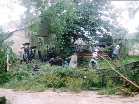 08.07.1997 r. Akcja ratownicza w kcie Grnej.