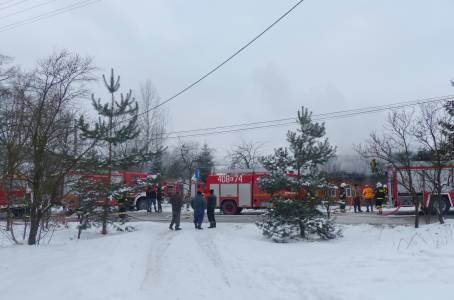 Pożar domu mieszkalnego w Bytomsku - 27.02.2018 r.