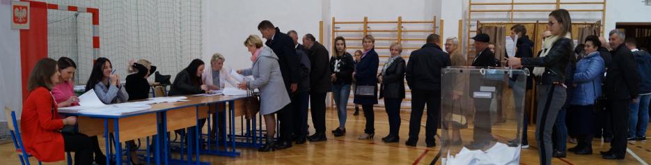 Głosowanie w Gminie Żegocina - 21.10.2018 r.