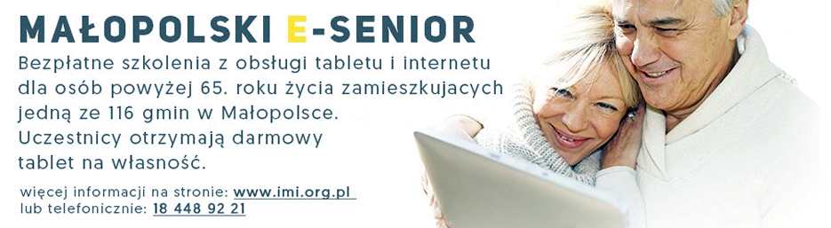 Małopolski e-Senior" w Żegocinie.