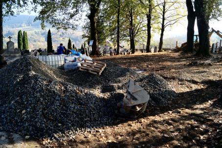 Remont cmentarza wojennego nr 302 w Zegocinie