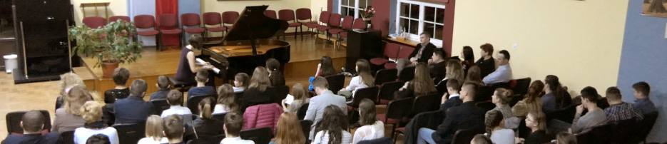 Recital Magdaleny Lisek w Szkole Muzycznej w Żegocinie - 18.02.2019 r.