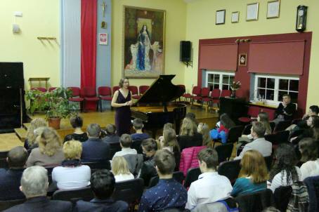 Recital Magdaleny Lisak w Szkole Muzycznej w Żegocinie - 18.02.2019 r.