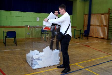 Wybory Europejskie - OKW nr 1 - Łąkta Górna.