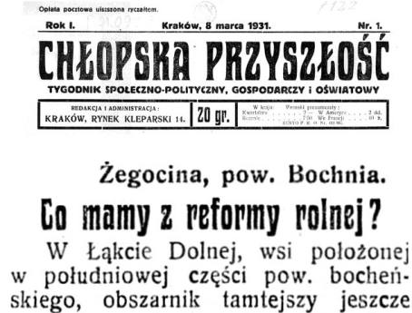 1931-03-08 - Chłopska Przyszłość.
