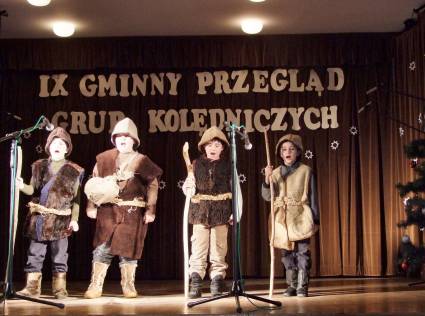 26 stycze 2012 - wystp na Gminnym Przegldzie Grup Koldniczych w egocinie.