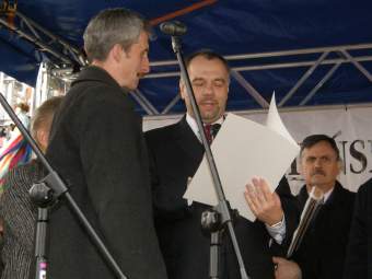  50. Konkurs Lipnickich Palm - 16.03.2008. Nagroda Prezydenta dla Z. Urbaskiego.