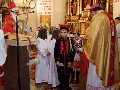 Drugi dzie odpustu parafialnego w egocinie - 6.12.2010 r.