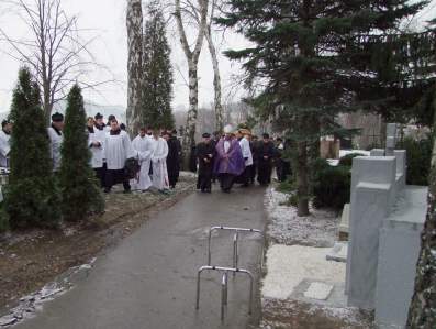 Pogrzeb .P. Ks.Ryszarda Sroki 