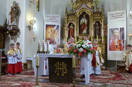 Arcybiskup Henryk Nowacki w Parafii egocina - 09.08.2015.