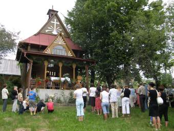 Kaplica "Pod Lipami" w Rozdzielu - odpust 2007.