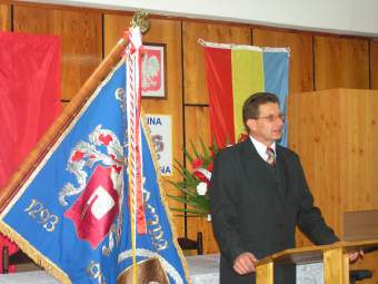 Przewodniczcy Rady Gminy Jan Marcinek.
