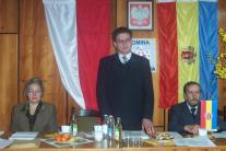 Przewodniczcy Rady Gminy Jan Marcinek rozpoczyna XXII Sesj Rady Gminy.