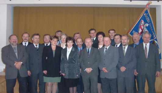 Rada Gminy w egocinie kadencji 1998-2002.