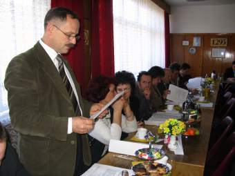 IV Sesja Rady Gminy w egocinie - 7.III.2007.