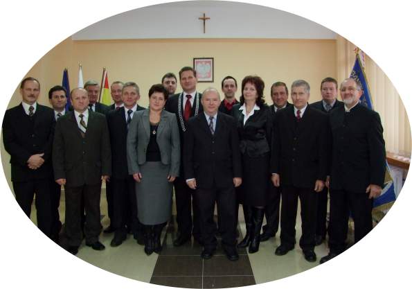 Rada Gminy w egocinie kadencji 2010 - 2014.