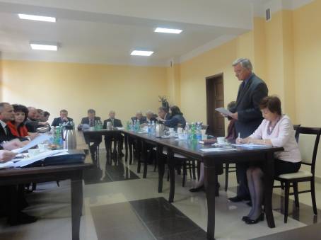 XXXVI Sesja Rady Gminy egocina - 04.11.2014 r.