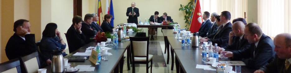 Pierwsza sesja Rady Gminy w egocinie kadencji 2014 - 2018 - 01.12.2014 r.