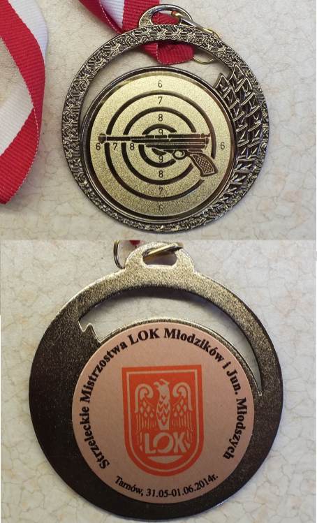 Medal - Oglnopolskie Mistrzostwa LOK - 01.06.2014