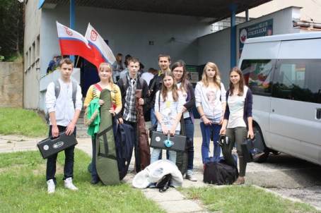Bocheska ekipa przed zawodami w Tarnowie - 07.06.2013 r.