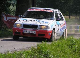Kpa Rally Team na trasie 28. Rajdu Krakowskiego.