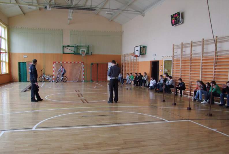 Sala gimnastyczna PSP w Bytomsku.