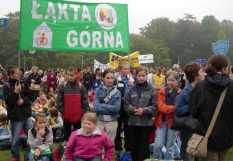 V PIELGRZYMKA SZKӣ IM. JANA PAWA II NA JASN GR