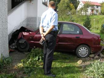 2.10.2007 - Wypadek w kcie Grnej.