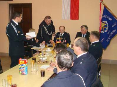 Zebranie sprawozdawczo - wyborcze w OSP Bytomsko. 2011.