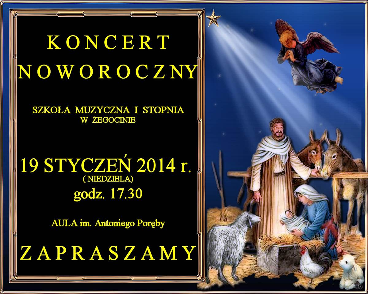 Zaproszenie na Koncert Noworoczny 2014